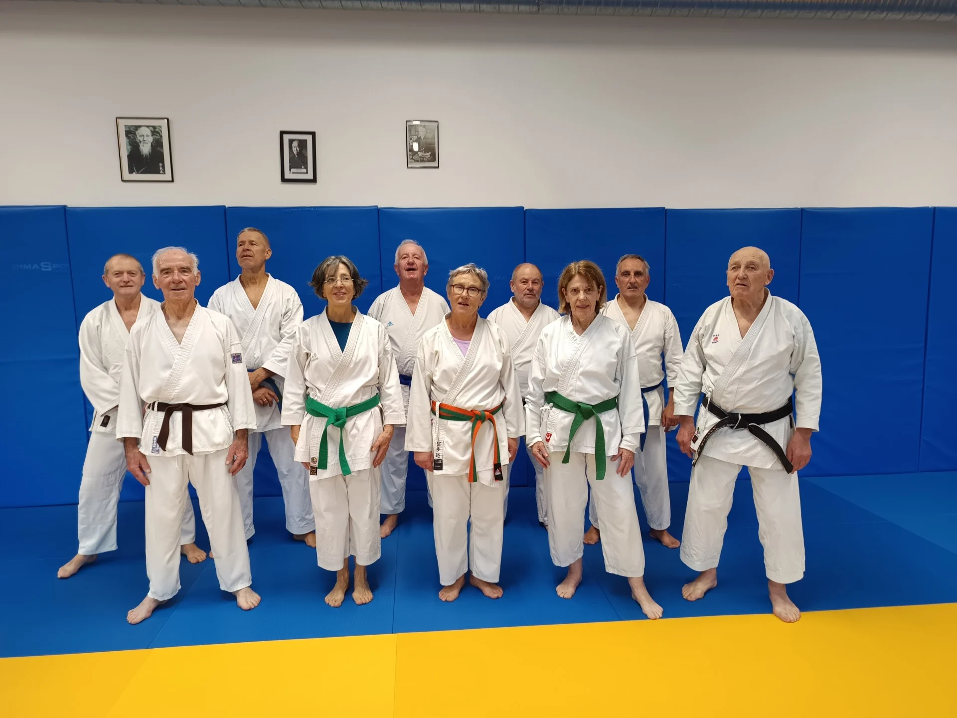 le groupe avec JC Gentric