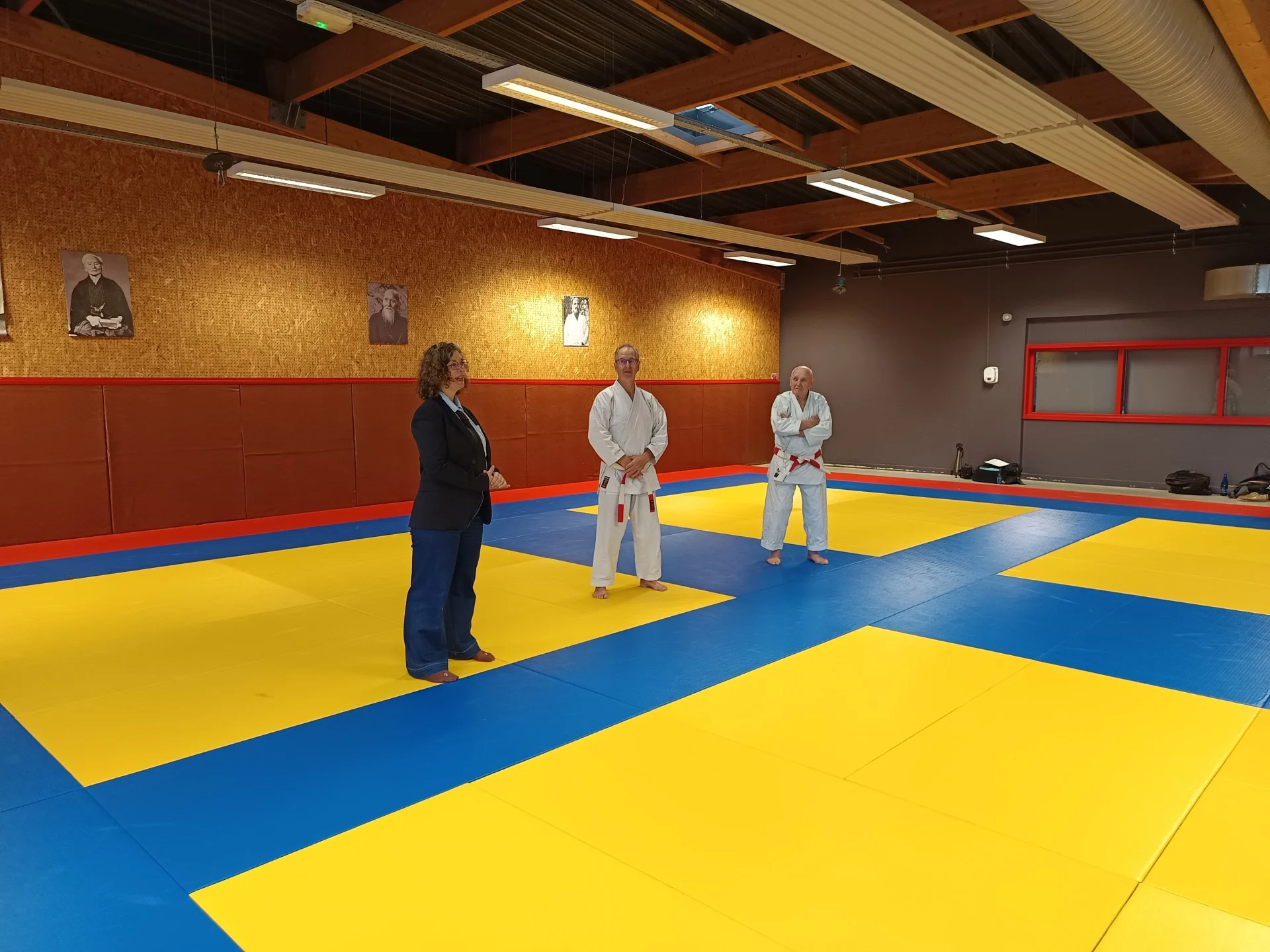 Fin de stageavec remerciement de la ligue